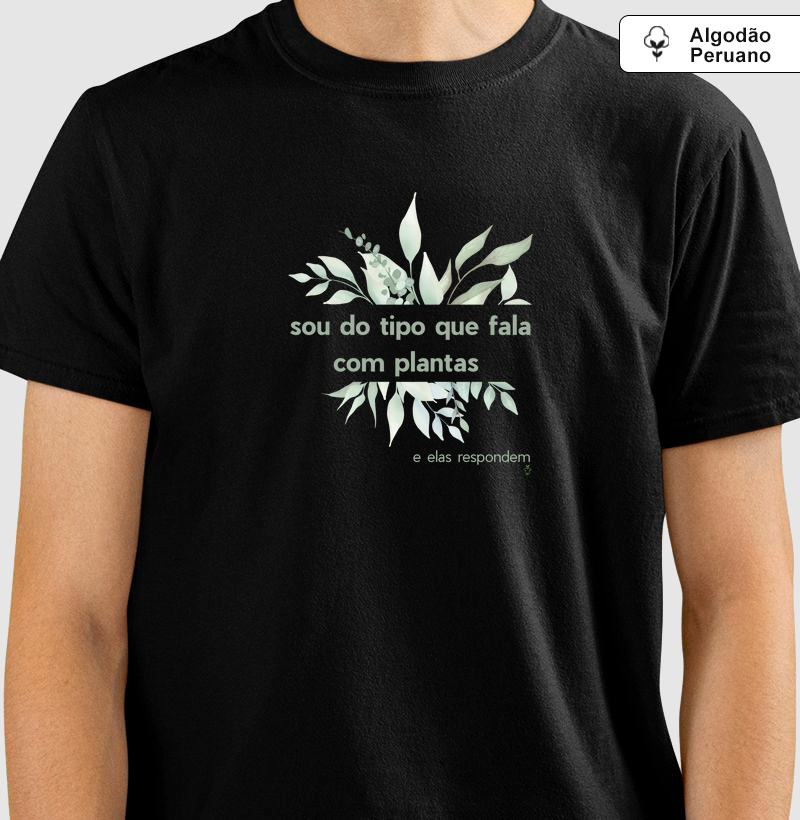 sou do tipo que fala com plantas