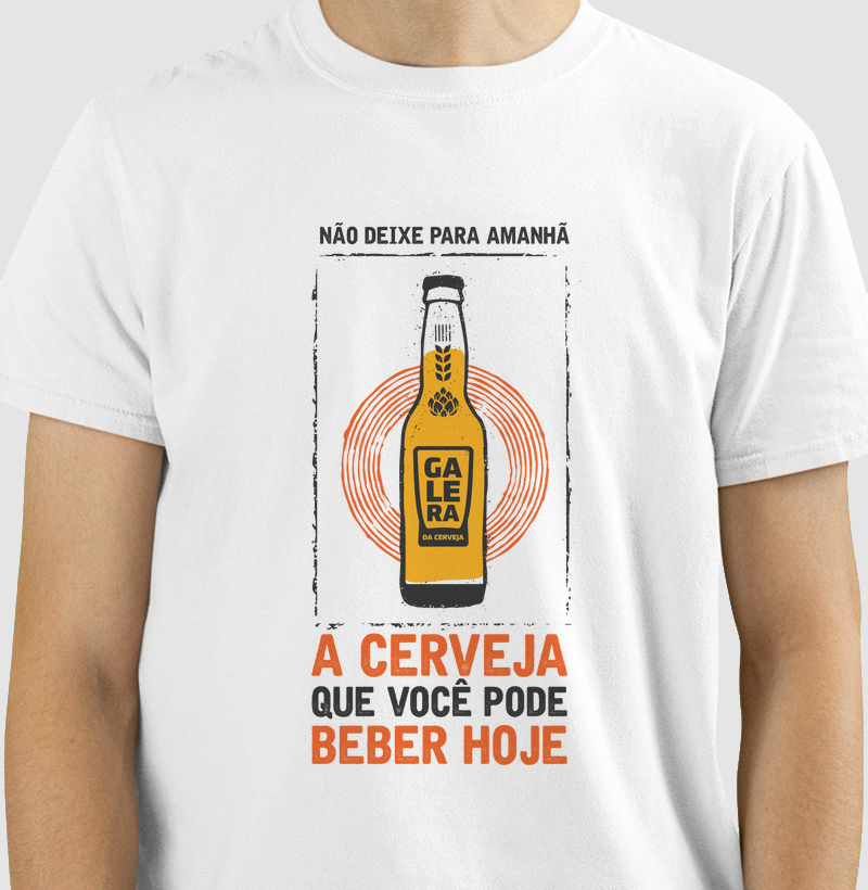 Não deixe para amanhã a cerveja que você pode beber hoje.