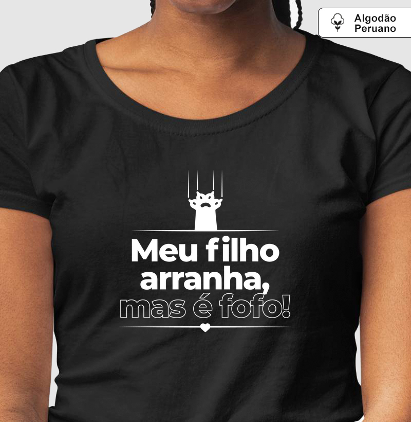 Meu filho arranha, mas é fofo!