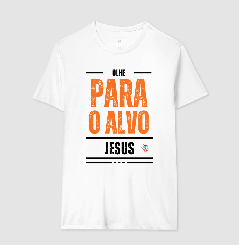 Camiseta Olhe para Jesus