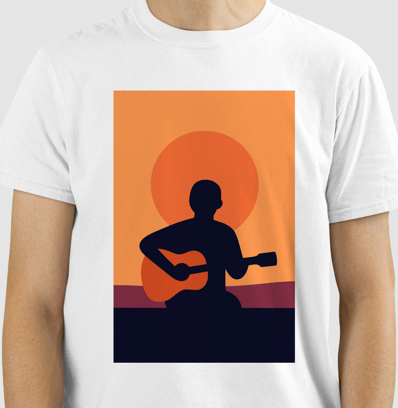 Um banquinho, um violão