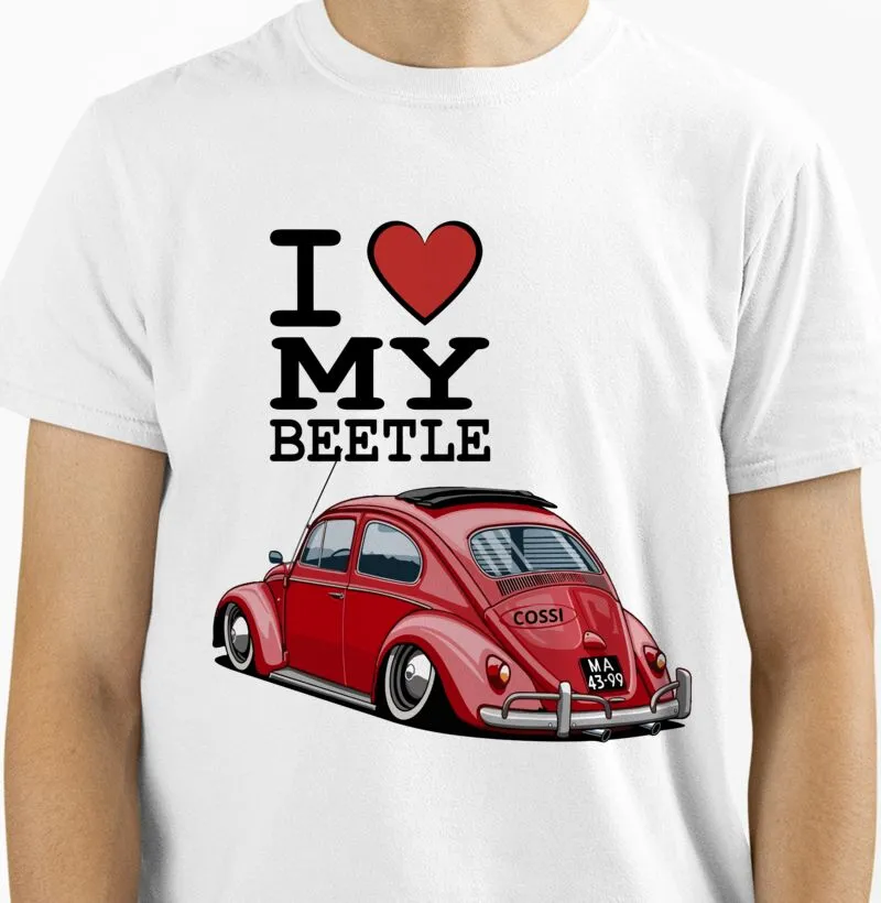 Camiseta EU AMO MEU FUSCA - I LOVE MY BEETLE