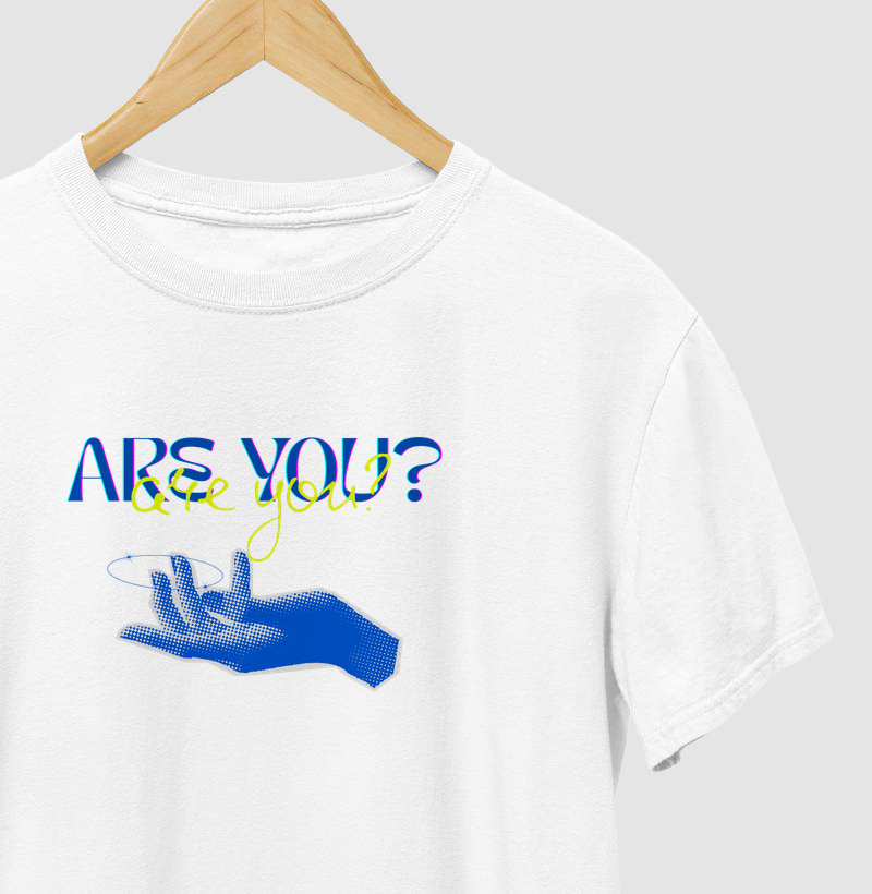Camiseta Estampada Are You