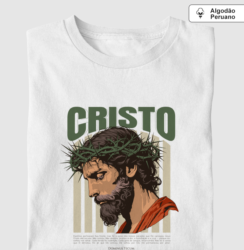 Camiseta “Coroado por Amor” — A dor que nos salvou
