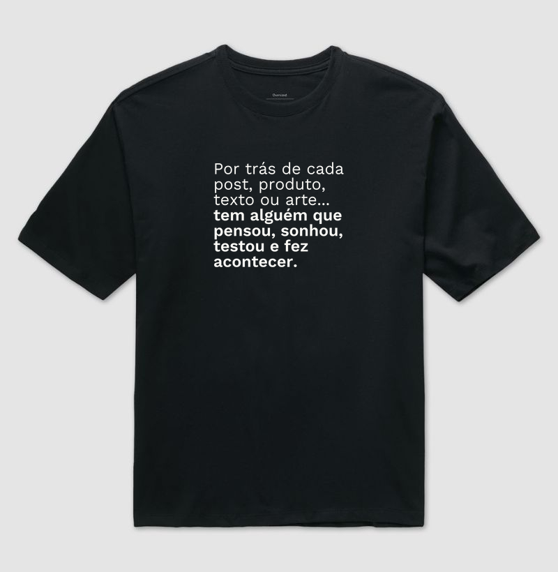 Por trás de cada post