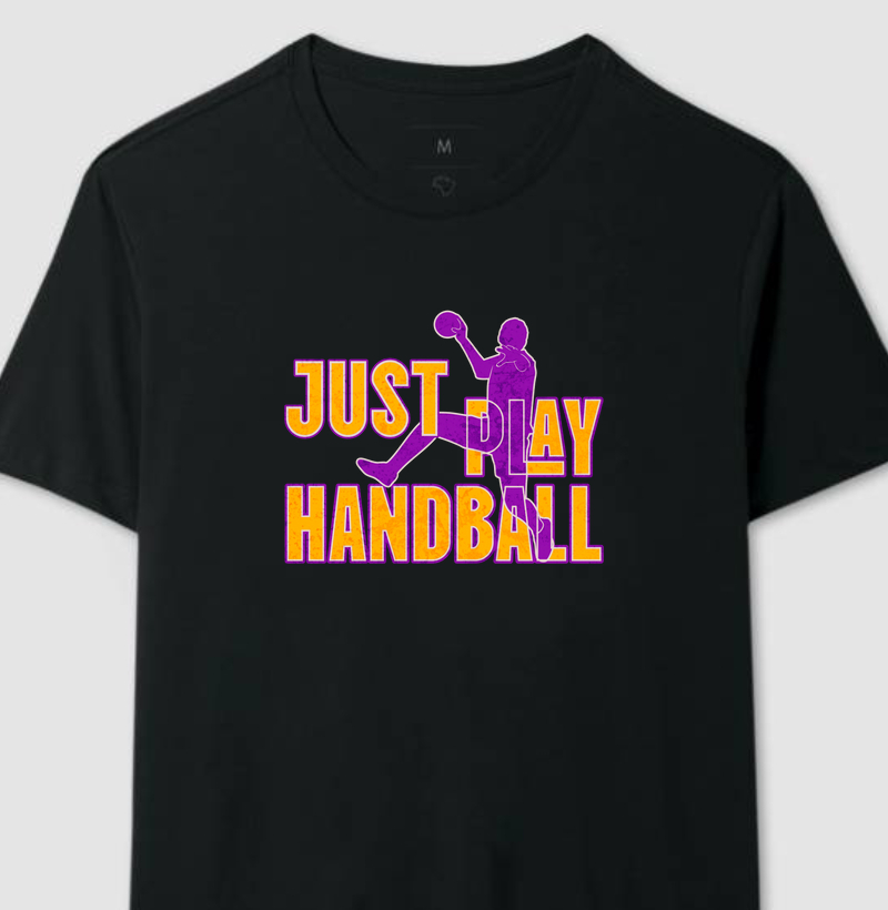 Camiseta de Handebol - JUST PLAY HANDBALL 