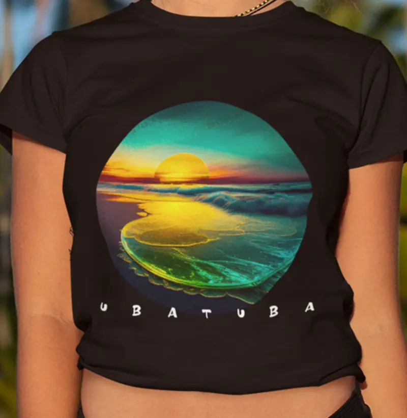 "Ubatuba: Paisagem dos Sonhos" Camiseta de Memórias Fantásticas