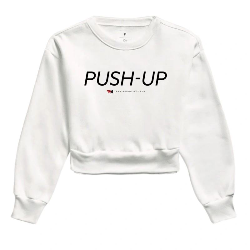 Moletom Cropped Push-up