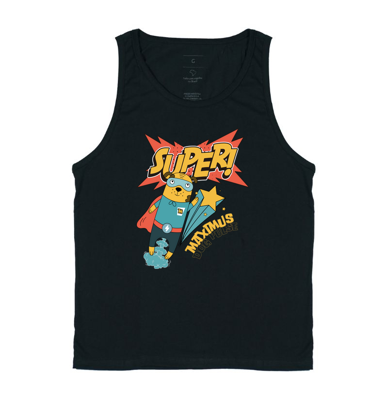 Camiseta Regata Dog Pulse Maximus - SUPER