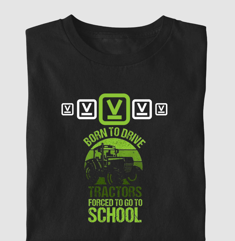 Camiseta Coleção Mecanização Agrícola (Tratores)