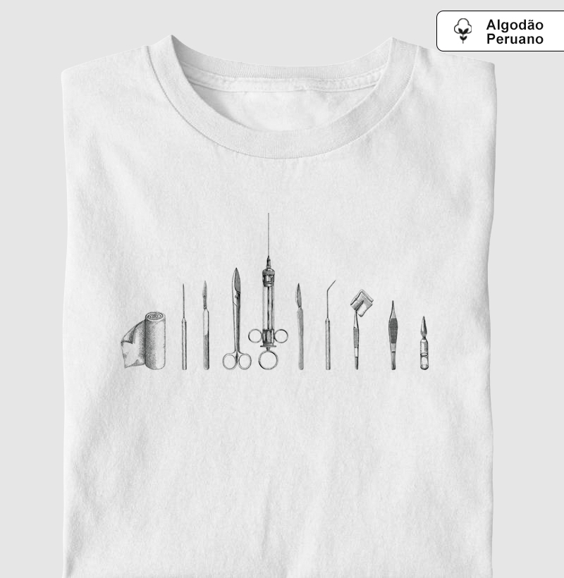 Camiseta Pima - Instrumentos Cirúrgicos 