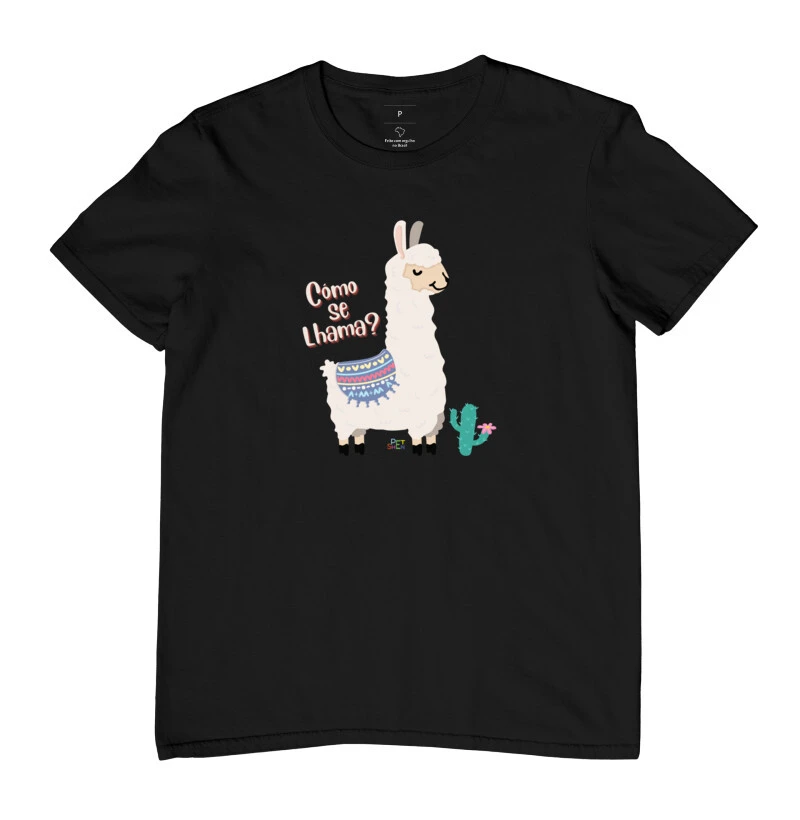 Camiseta Lhama
