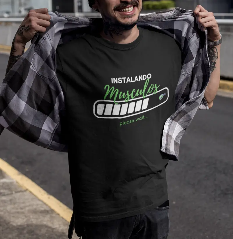 Camiseta Instalando Músculos