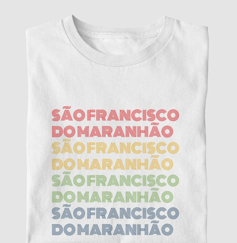 São Francisco do Maranhão Letreiro Retrô