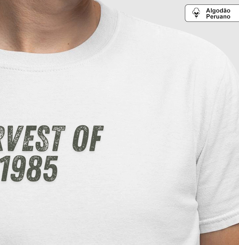 Camiseta Harvest 1985 - DLC LIVING