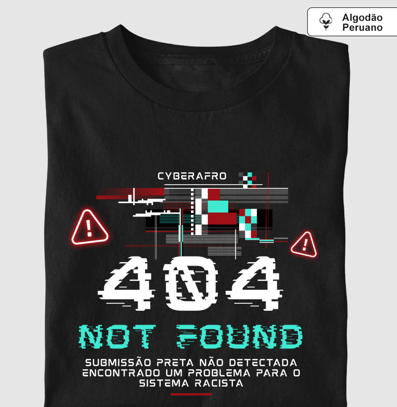 Camiseta Algodão Peruano Not Found