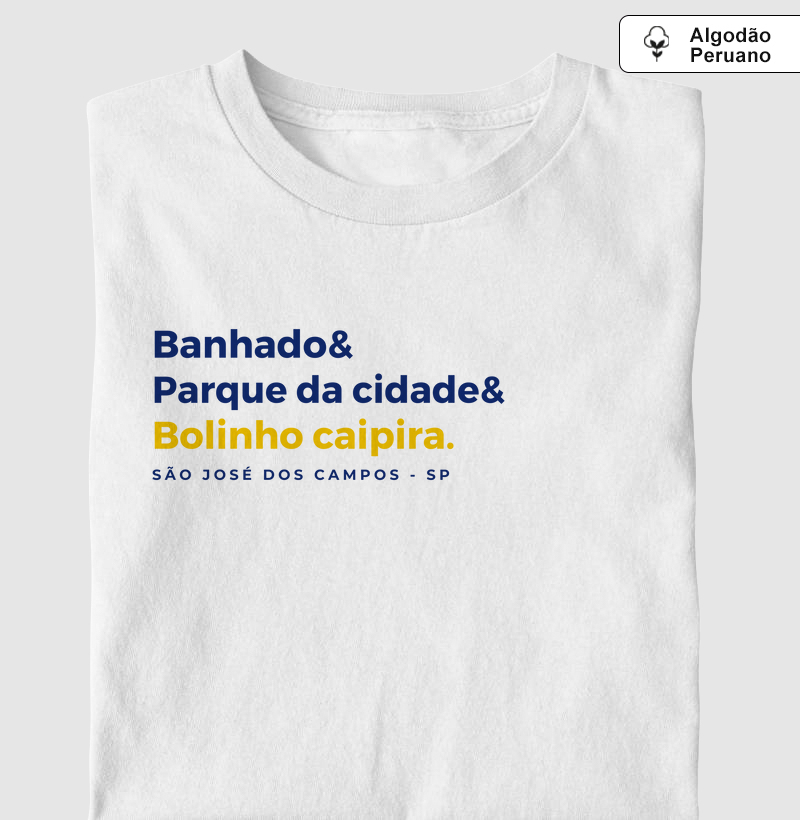 Camiseta Banhado, Parque da Cidade & Bolinho Caipira
