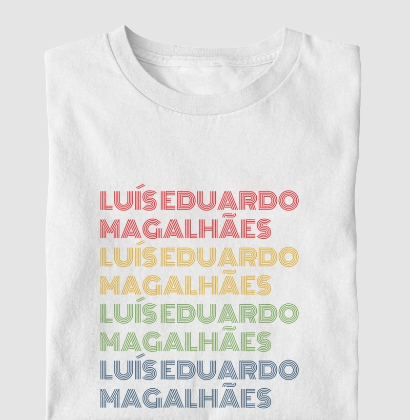 Luís Eduardo Magalhães Letreiro Retrô