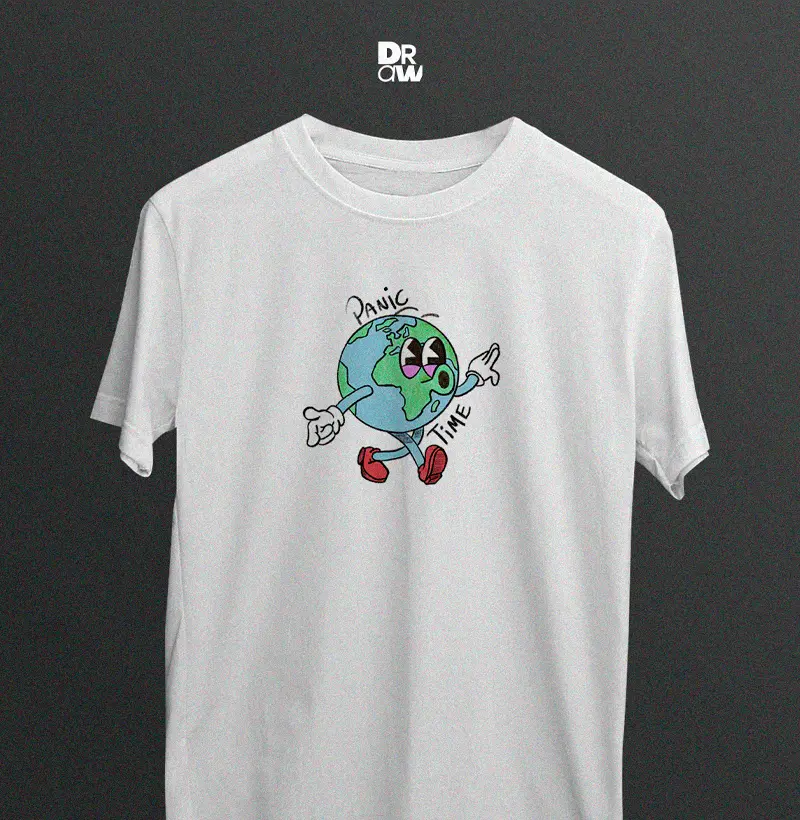 Camiseta panic time 