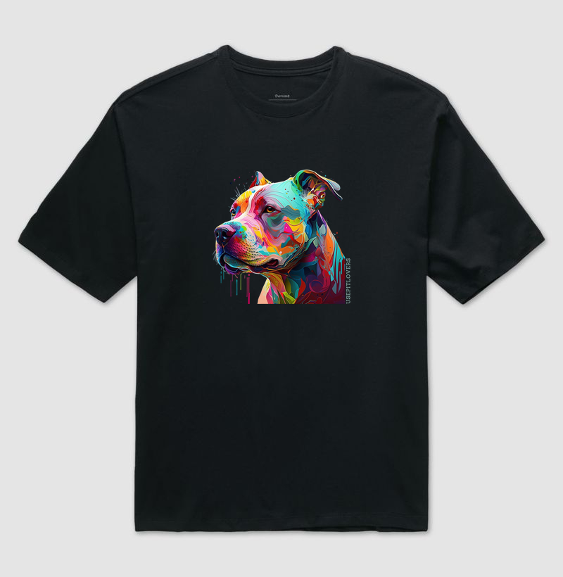 PIT BULL PINTURA DE TELA