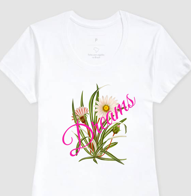 Camiseta Feminina Dreams