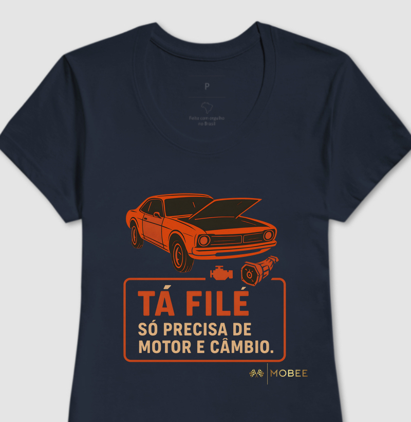 Tá Filé - Feminina - Marinho