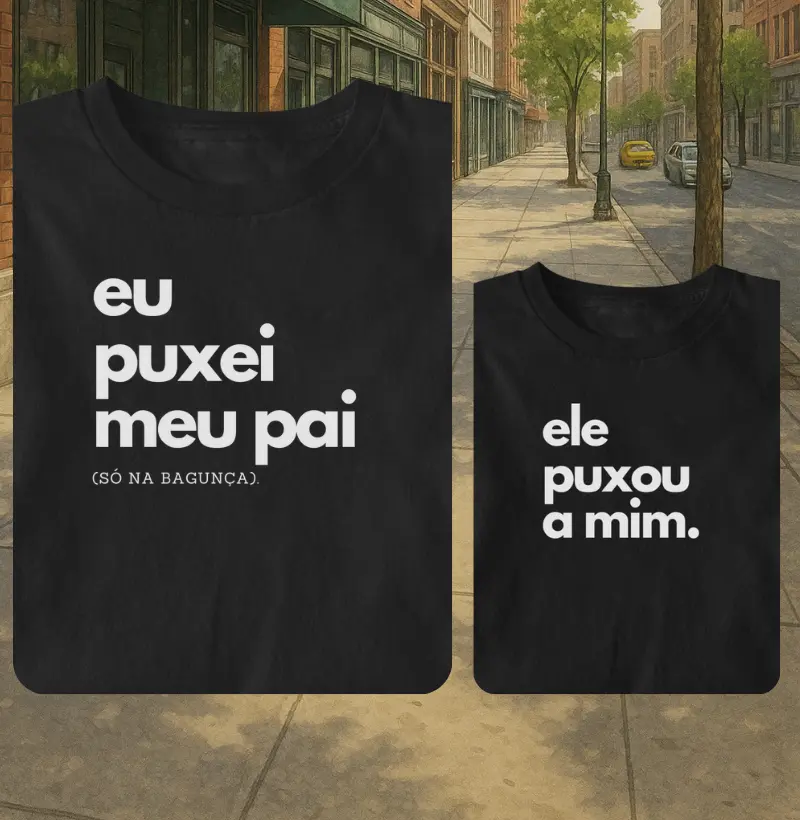 Eu puxei meu pai