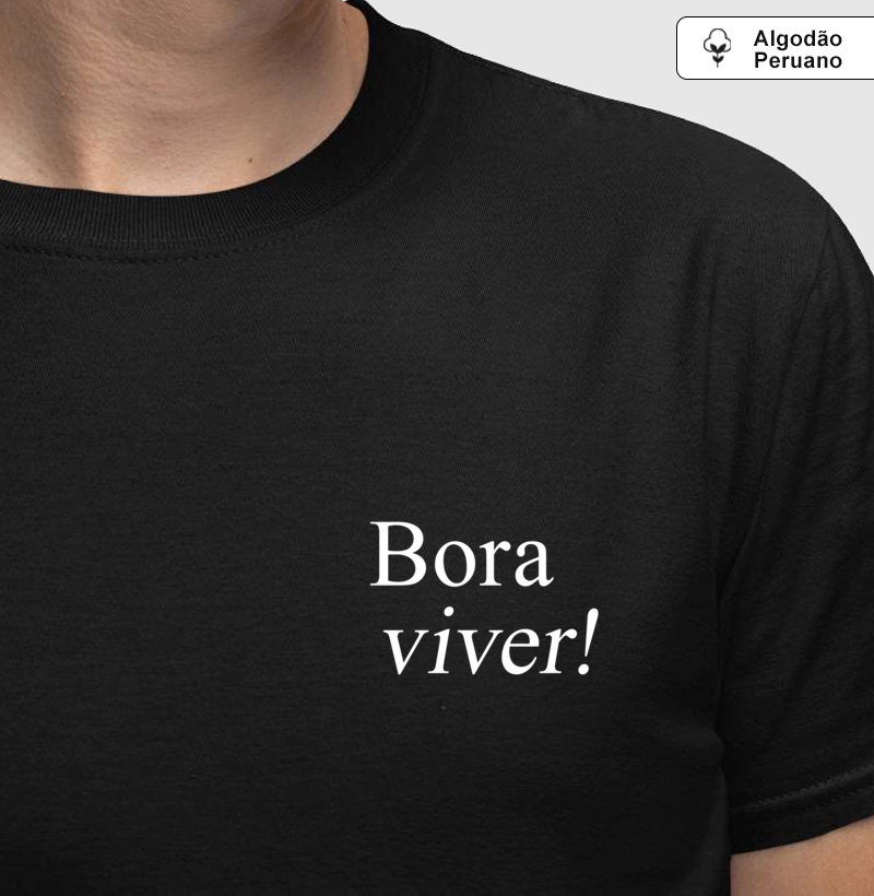 Algodão Peruano Bora Viver - Vamos Viver
