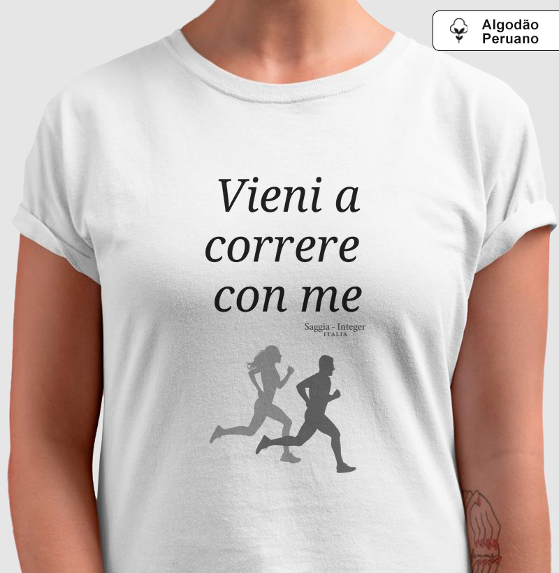 Camiseta Pima Italia Love Correre 00004 - Femme