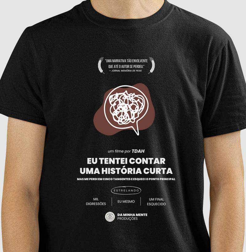 Eu tentei contar uma história curta