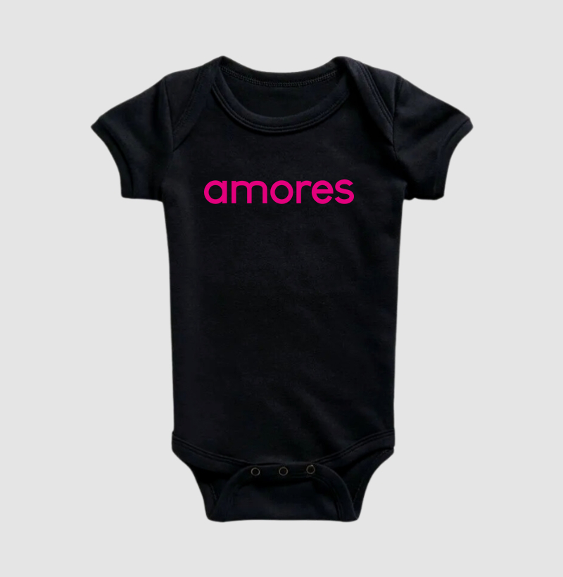 Body Infantil Amores