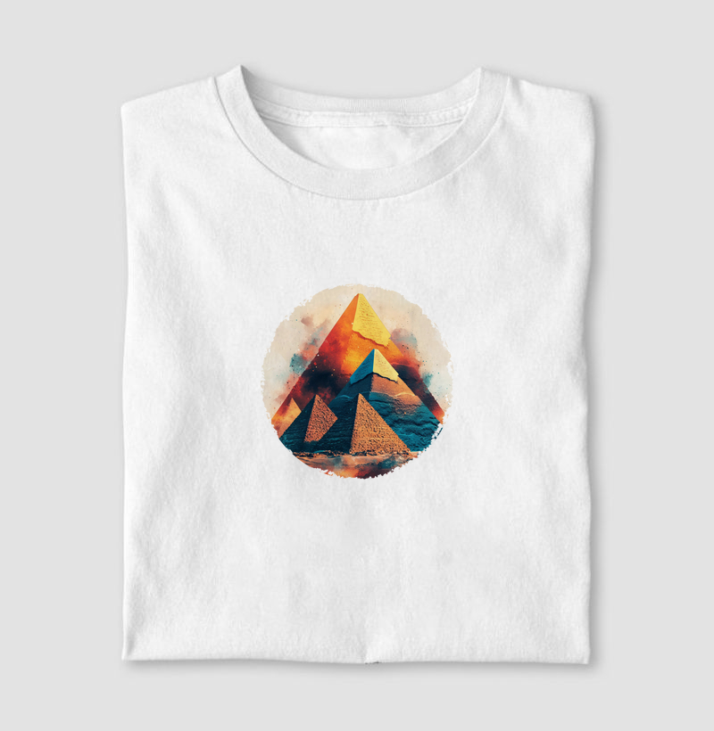 Camiseta Pirâmide Solar