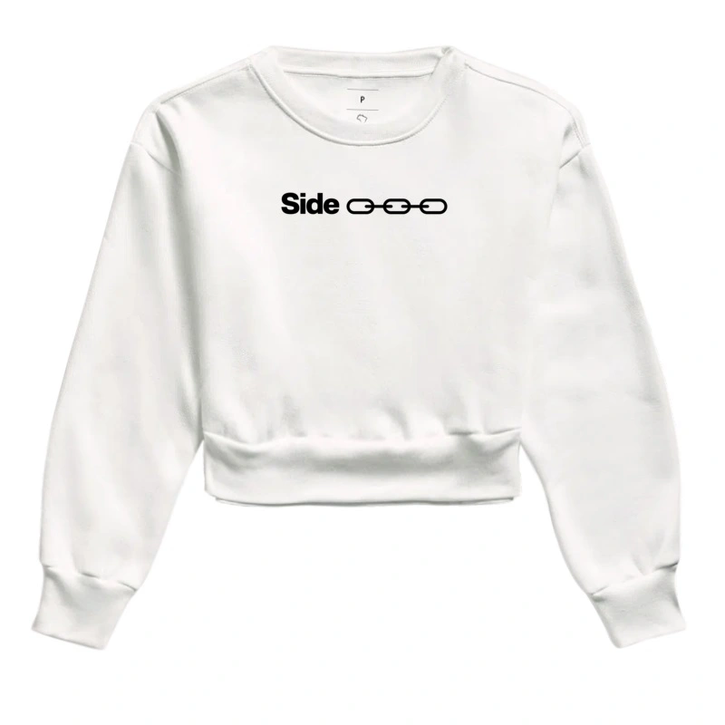 MOLETOM CROPPED SIDECHAIN