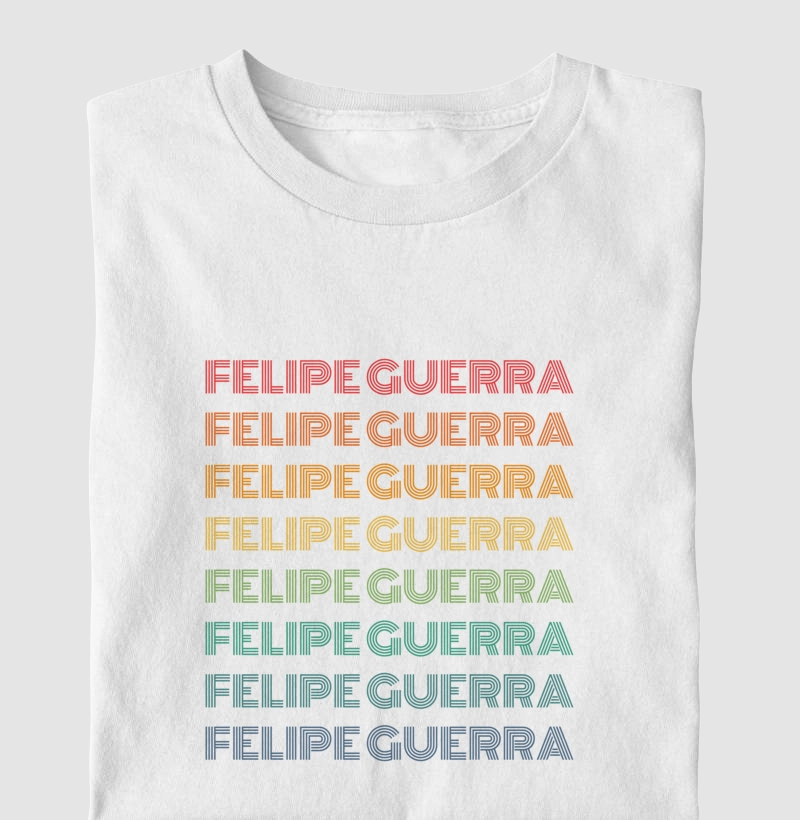 Felipe Guerra Letreiro Retrô