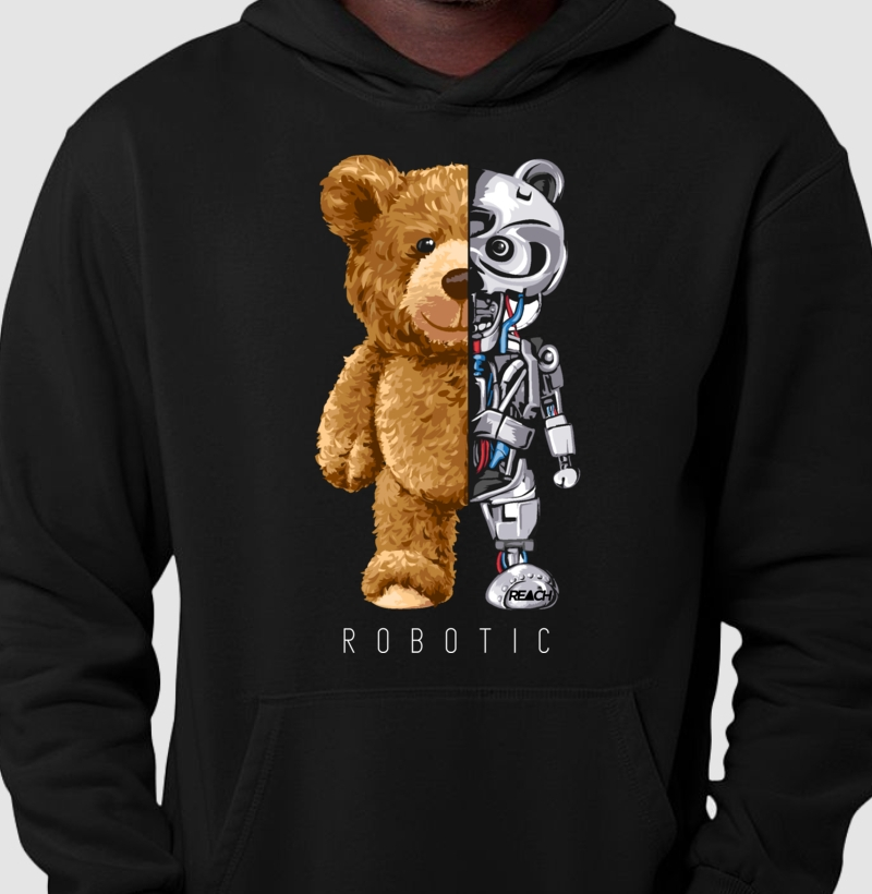 HOODIE MOLETOM REACH ROBOTIC