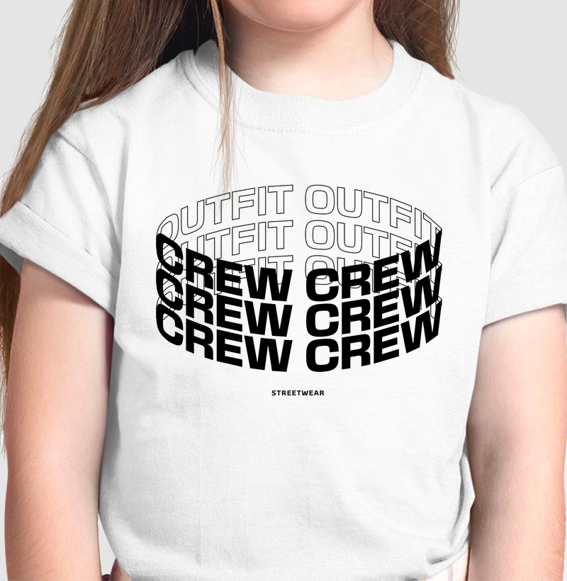 Camiseta Infantil - Crew Loop