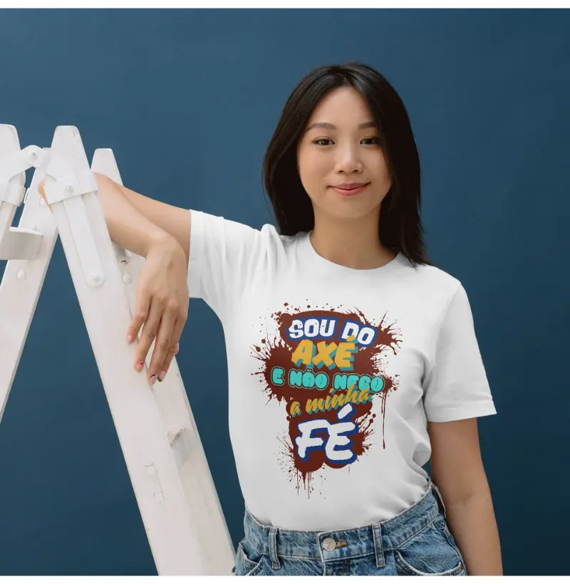 Camiseta "Sou do Axé"