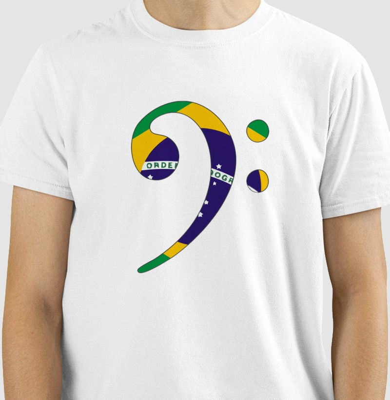 Camiseta Clave de Fá Brasil
