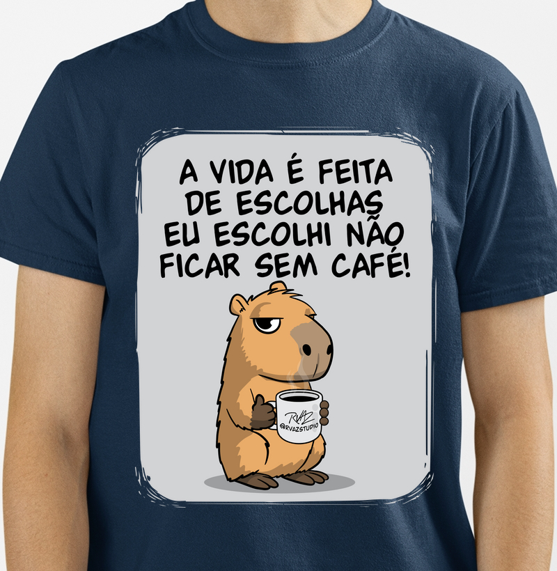 Camiseta Capivara Café