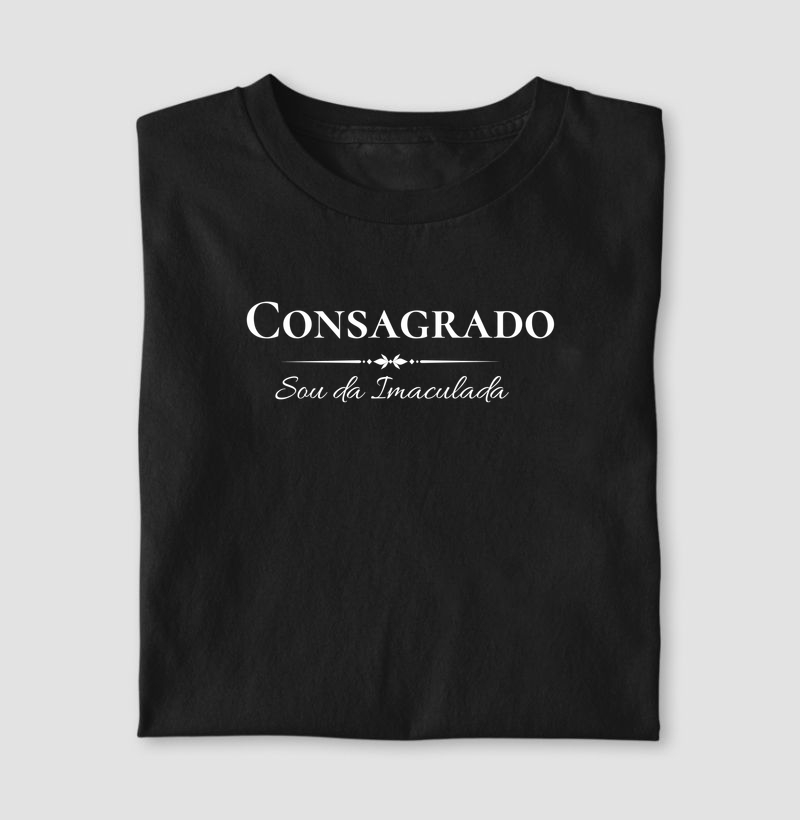 Camiseta Consagrado - Sou da Imaculada