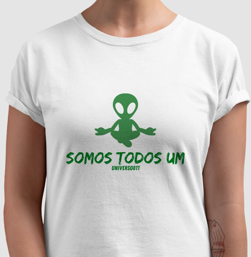CAMISETA - SOMOS TODOS UM 