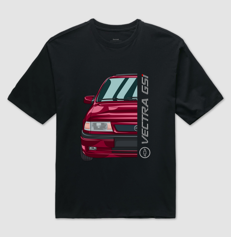 Vectra GSI Vermelho Goya Perfil