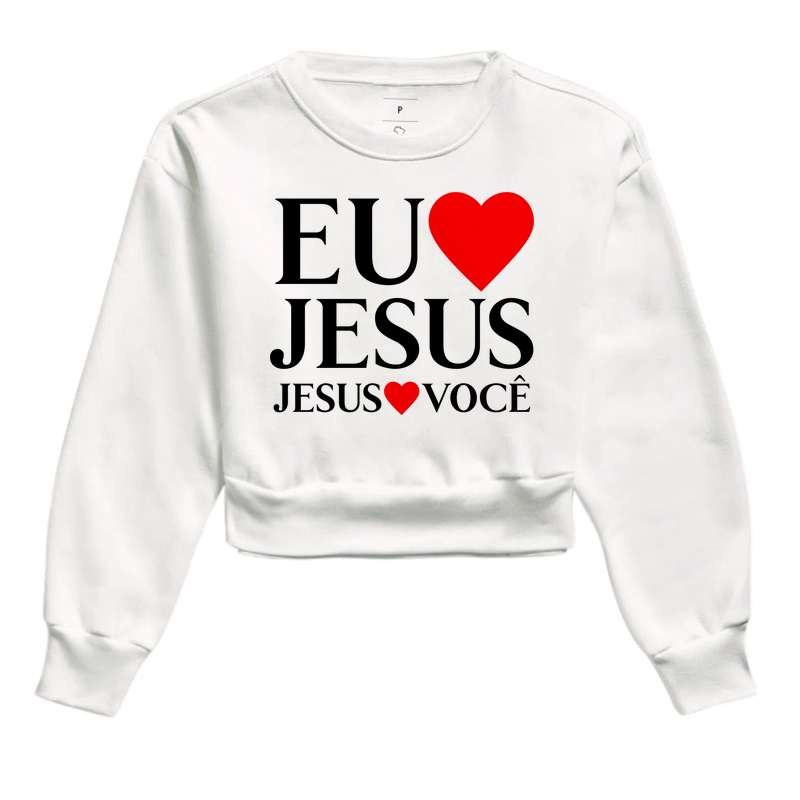 Eu Amo Jesus & Jesus Ama Você (Unissex)