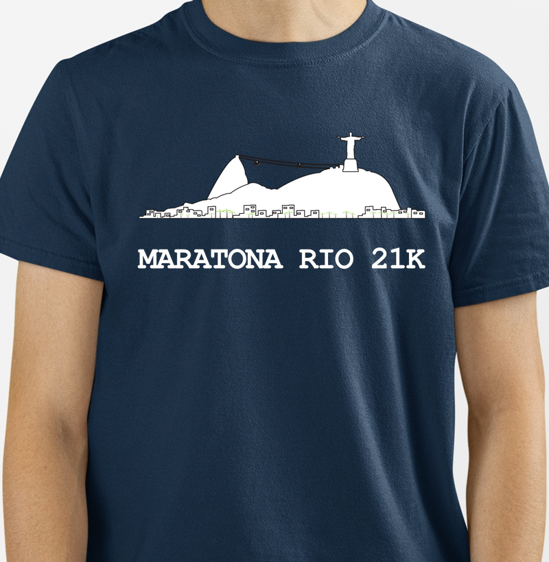 Camiseta Maratona Rio 21K Boy