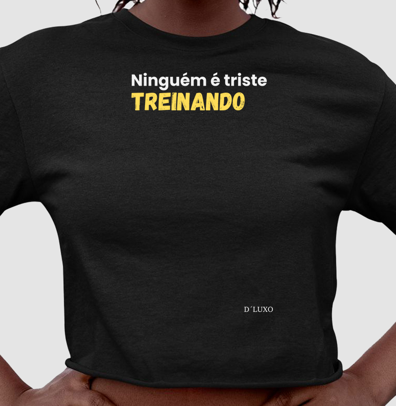 Ninguém é triste treinando