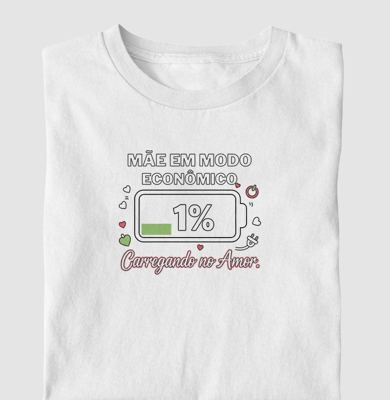 mãe modo econômico carregando com amor