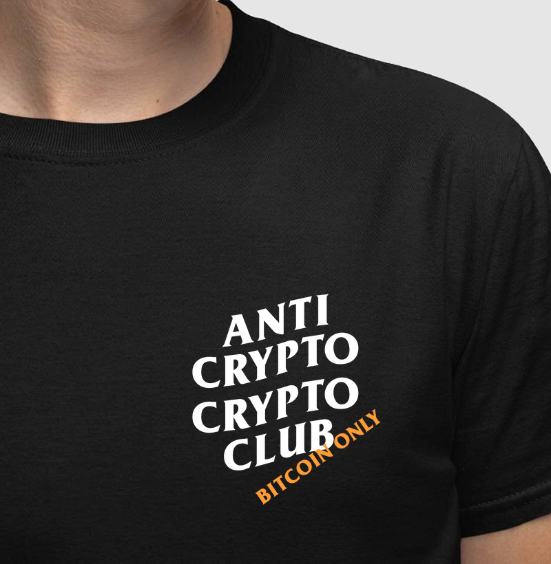 Anti Crypto Crypto Club - Minimalista