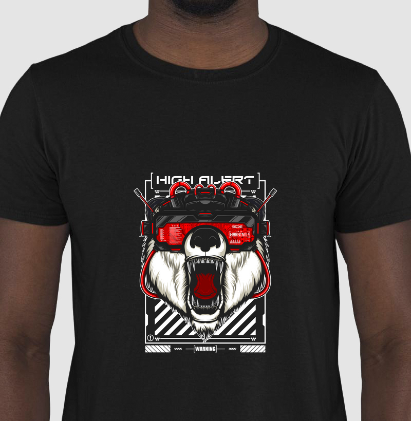 Camiseta Personalizada Ursão Resiliência 