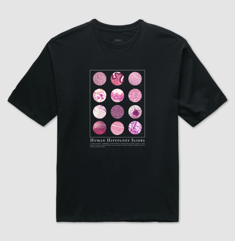 Camiseta - Lâminas Histologia