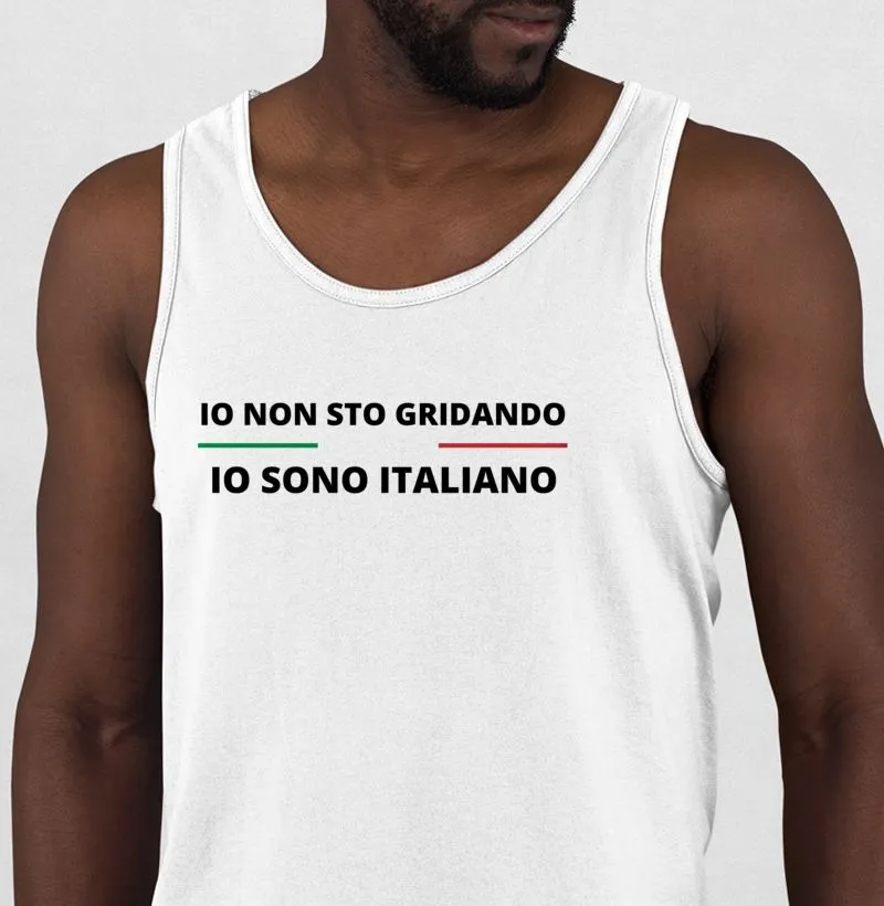 Falando como italiano (em italiano)